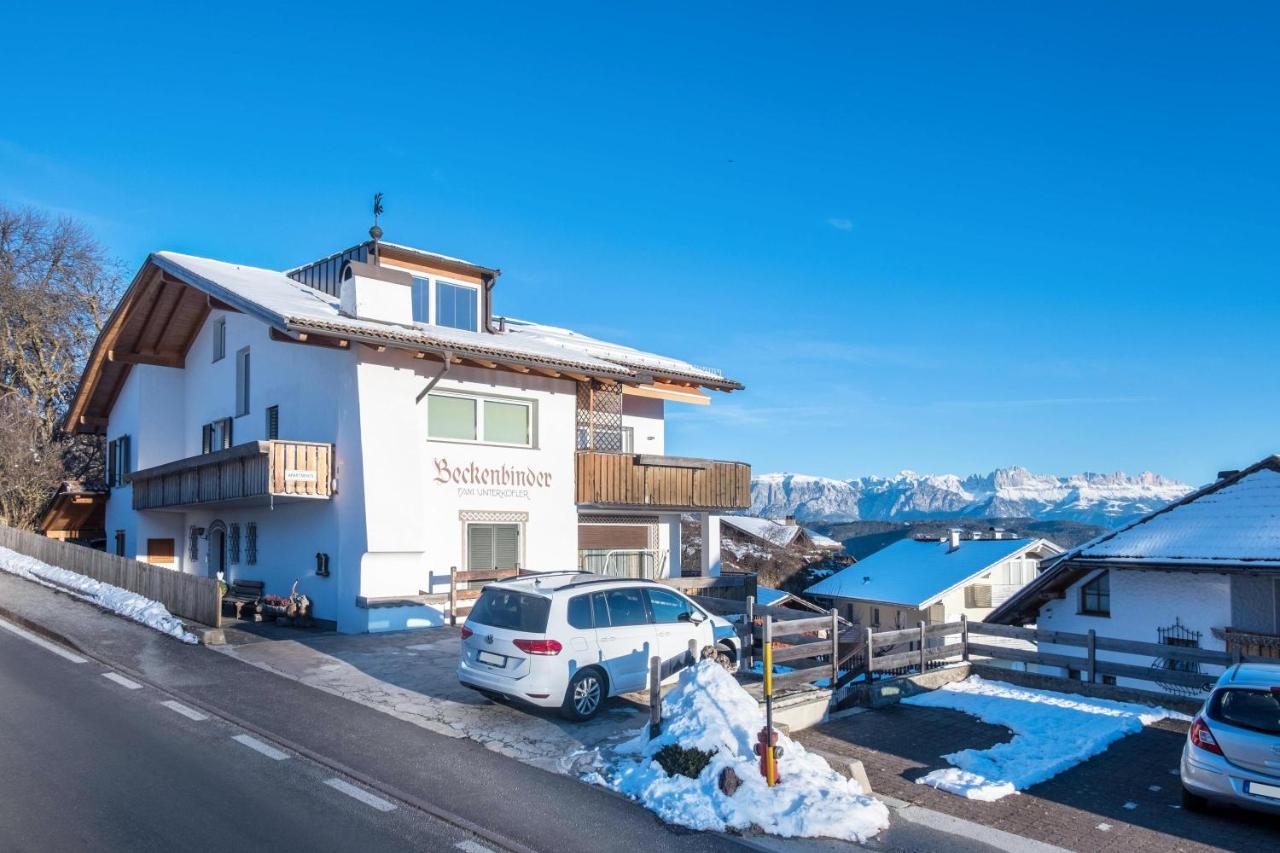 Beckenbinder Apartement Schlern San Genesio Atesino Buitenkant foto